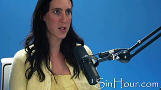 Cadence Lux Kisses Passionately in Solo Casting