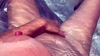 italian milf artemisia love fingers big tits pussy in jacuzzi slow motion legs pov 💦🛁
