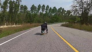 Rough hardcore raw pounding rocks Thai teen debut in Thailand