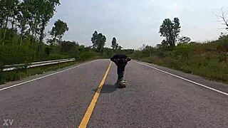 Rough hardcore raw pounding rocks Thai teen debut in Thailand