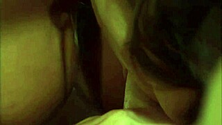 fucking this hot brunette milf in sexy white lingerie! 🔥👠🍑