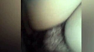 Submissive BBW wife gags deep on hubby's cock homemade