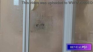 revealme's steamy italian shower bath teases sensual curves