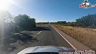 miss booty's first wild sexdate with a horny german fan