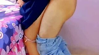 thirsty amateur begs for hardcore outdoor anal creampie