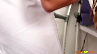 i needed those nurses' hands all over me in the hospital cfnm scene