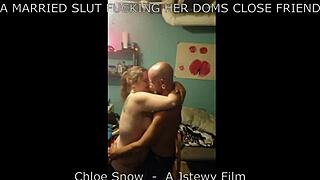 chloe licks ass and gets dirty bound with husband's friend