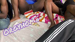 hey wanna play this juicy ebony housewife sex game with shaved pussy action