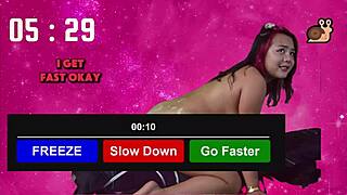 EDGE 25 MINUTES THEN CUM TWICE IN 5 - FILIPINA JOI CHALLENGE!