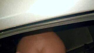 irresistible urge leads to passionate car ride fucking with latina after university escapade