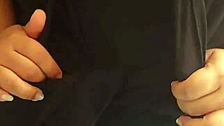 mature latina hides massive natural tits reveal