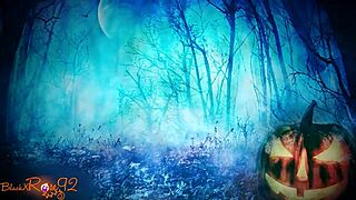 Ghostly ghoulfriend delivers dirty joi jerk instructions