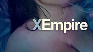 petite wifey rides stranger's big cock cowgirl outdoors sensually