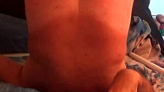 bernd delivers intense self-spanking action part two