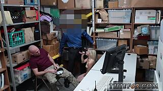 Blonde Police Babe's Hardcore Anal Creampie Satisfaction