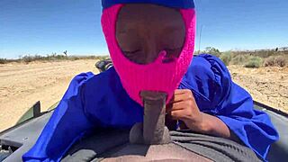 class hoe bent over moaning from big black cock doggystyle