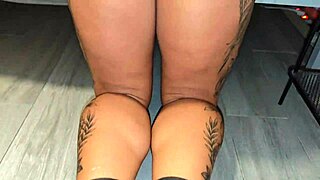 tied up big tits milf bound and writhing in bdsm mercy pleas