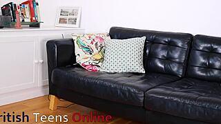 Submissive Victoria Greene Squirts And Messes School Uniform