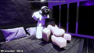 Quickie turns into her hot blowjob handjob till I explode cum