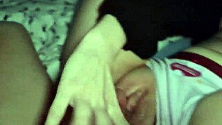 18yo tight virgin pussy overflows with hot cum fill