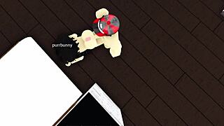 roblox emos fuck raw embracing passionately in virtual bedroom scene