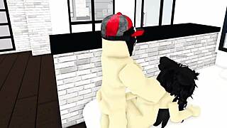 roblox emos fuck raw embracing passionately in virtual bedroom scene