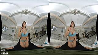 Lexi Luna's Dripping Wet Pussy Takes Hard Cock in VR Milf Action