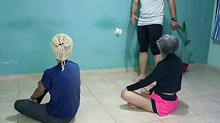 Skinny Euro Housewife Fingers and Fucks Hard in Home with Tattoos