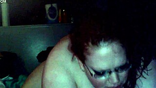 bbw cassie eagerly sucks massive black cock deep