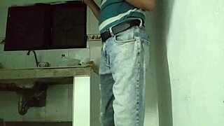 wet pants diaper play leads to two hot orgasms on rainy night 🌧️💦😩