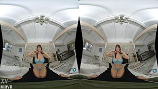 Lexi Luna's Dripping Wet Pussy Takes Hard Cock in VR Milf Action