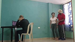 Skinny Euro Housewife Fingers and Fucks Hard in Home with Tattoos