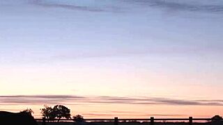 jodie james rides stiff cock deep in barn