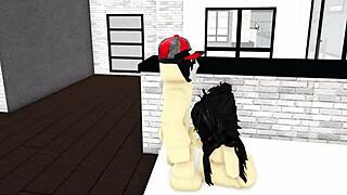 roblox emos fuck raw embracing passionately in virtual bedroom scene