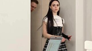 cheeky babe borrows cash again pays with rough 4k sex