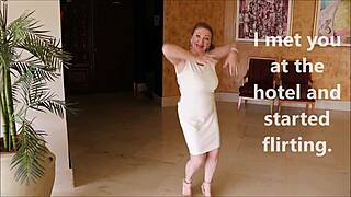 How busty mature cougar lured men into hot sex compilation