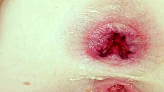 Latina Girl's Overwhelming 4-on-1 Anal Challenge