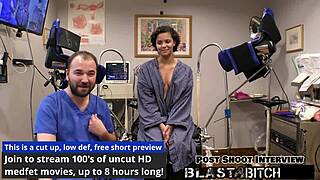 doctor unloads massive cum blast deep in rebel wyatt's moaning patient pussy