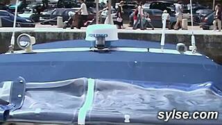 french friends flash then orgy fuck young stud's cock on public train