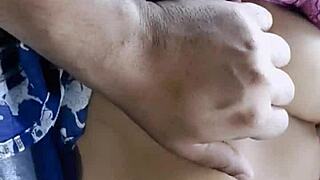 nri canadian college babe rides cock bent over in car yoga workout style