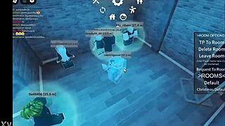 whoa check out this wild roblox cumshot all over the walls