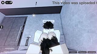 plump friend's fat ass bent over for intense big cock doggystyle pounding