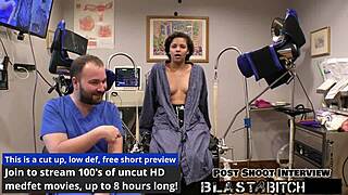 doctor unloads massive cum blast deep in rebel wyatt's moaning patient pussy