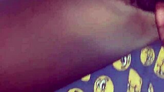 she rubs her hairy pussy on big black cock before deep fucking