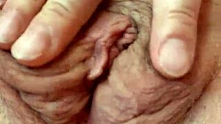 mature milf fingers wet pussy up close with filthy dirty talk