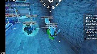 whoa check out this wild roblox cumshot all over the walls