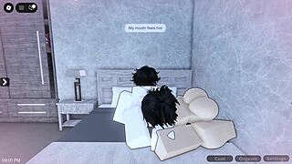 plump friend's fat ass bent over for intense big cock doggystyle pounding