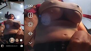 Futanari shemale gasps in emotional toy gaping orgasm bliss