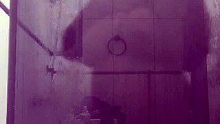 curvy brunette bathroom pounding with boss