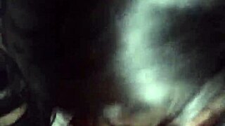 asian latina slut demonstrates her deep interracial blowjob skills